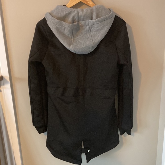 NWT, Black Hoodie Jacket, Size M - Picture 3 of 10